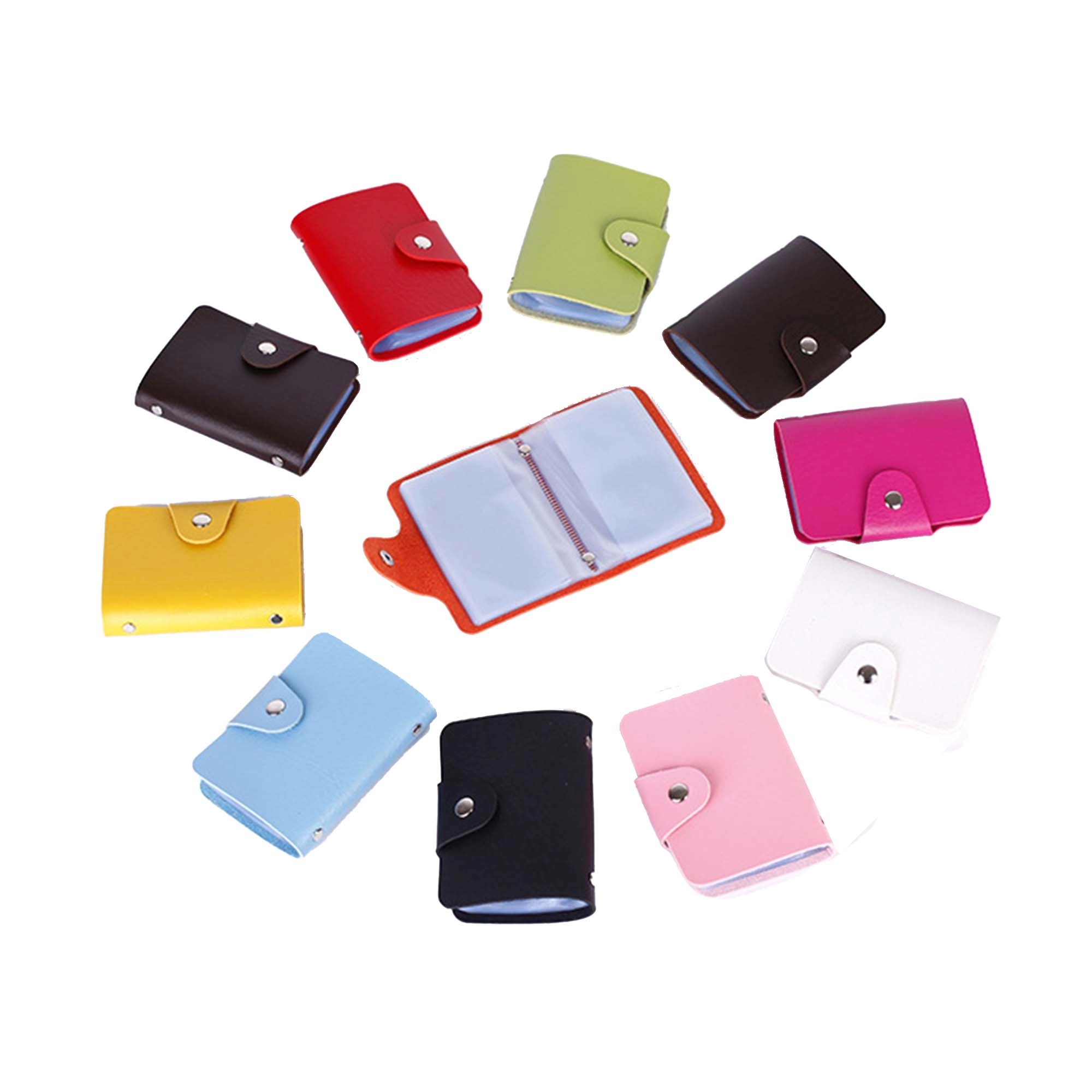 PU Leather Card Sleeves