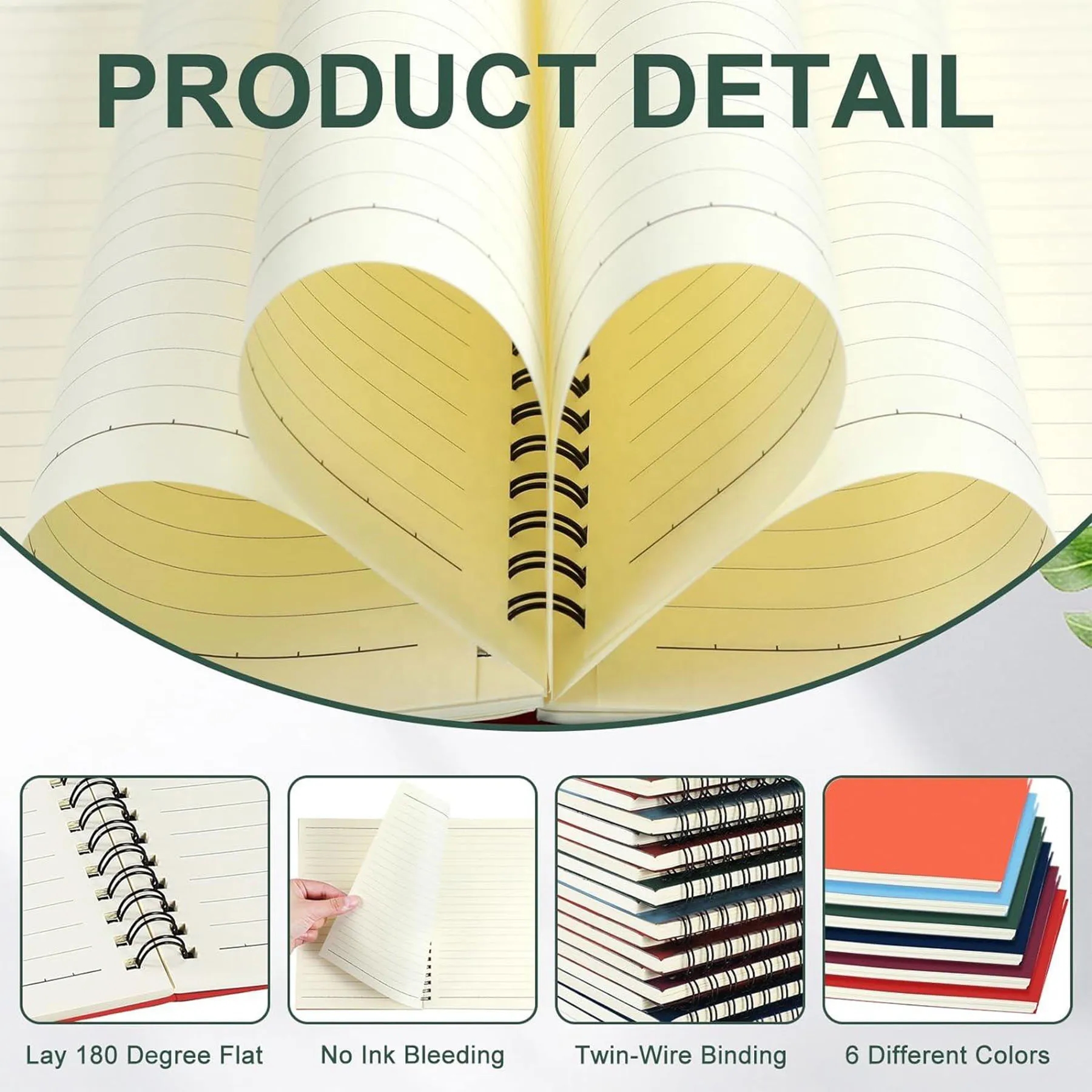 Customizable PP Coil Notebook - B6 Size 8