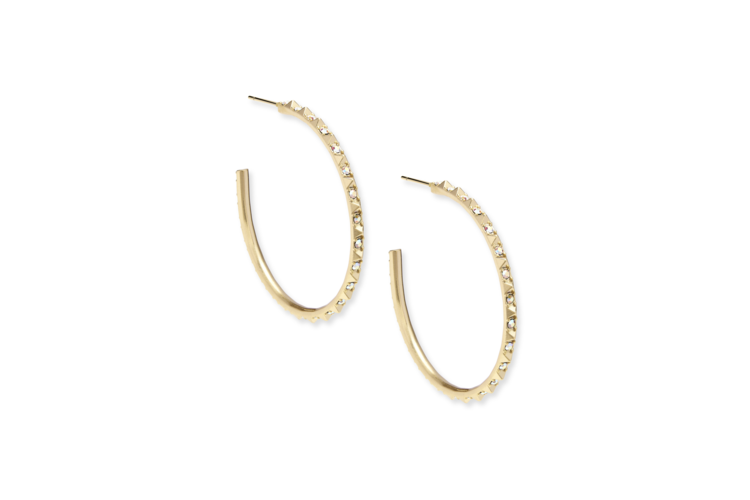 Kendra Scott Veronica Hoop Earrings in Gold 3