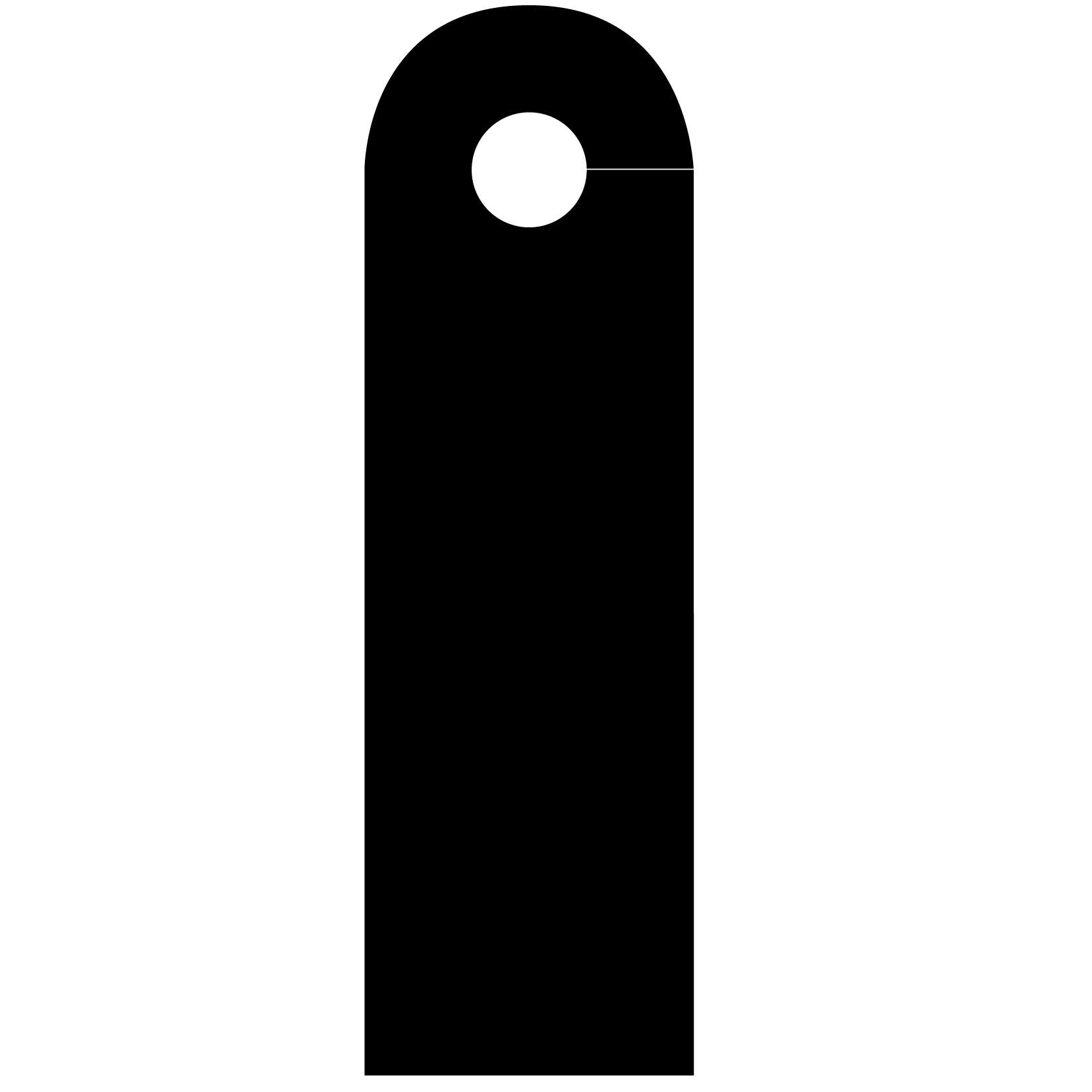Door Hanger Long 1/4" 30