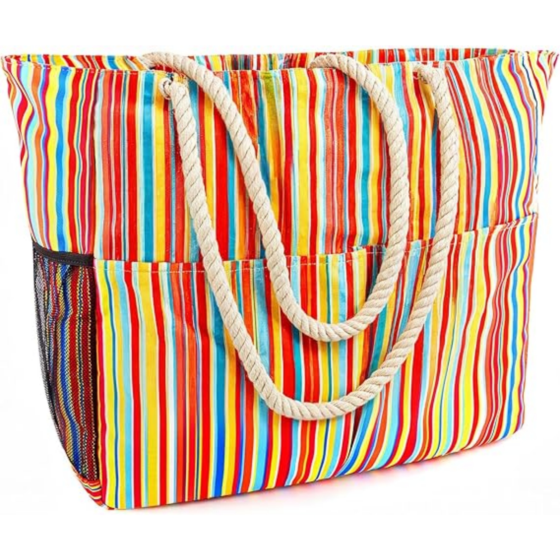 Mesh Beach Large Tote Bag 17