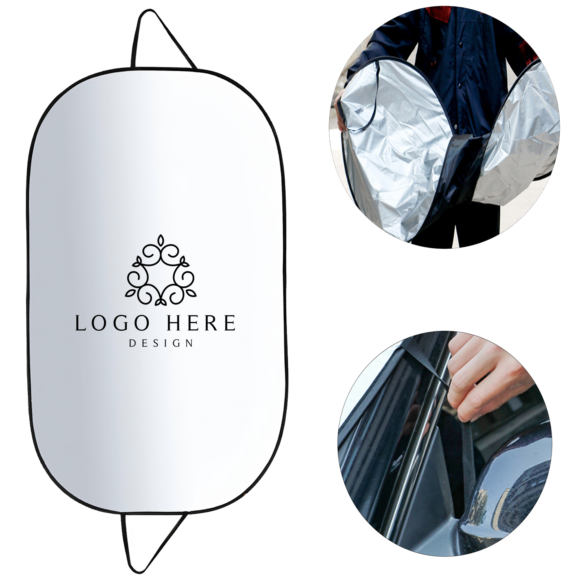 UV Blocking Car Front Window Sun Shade Cover 2