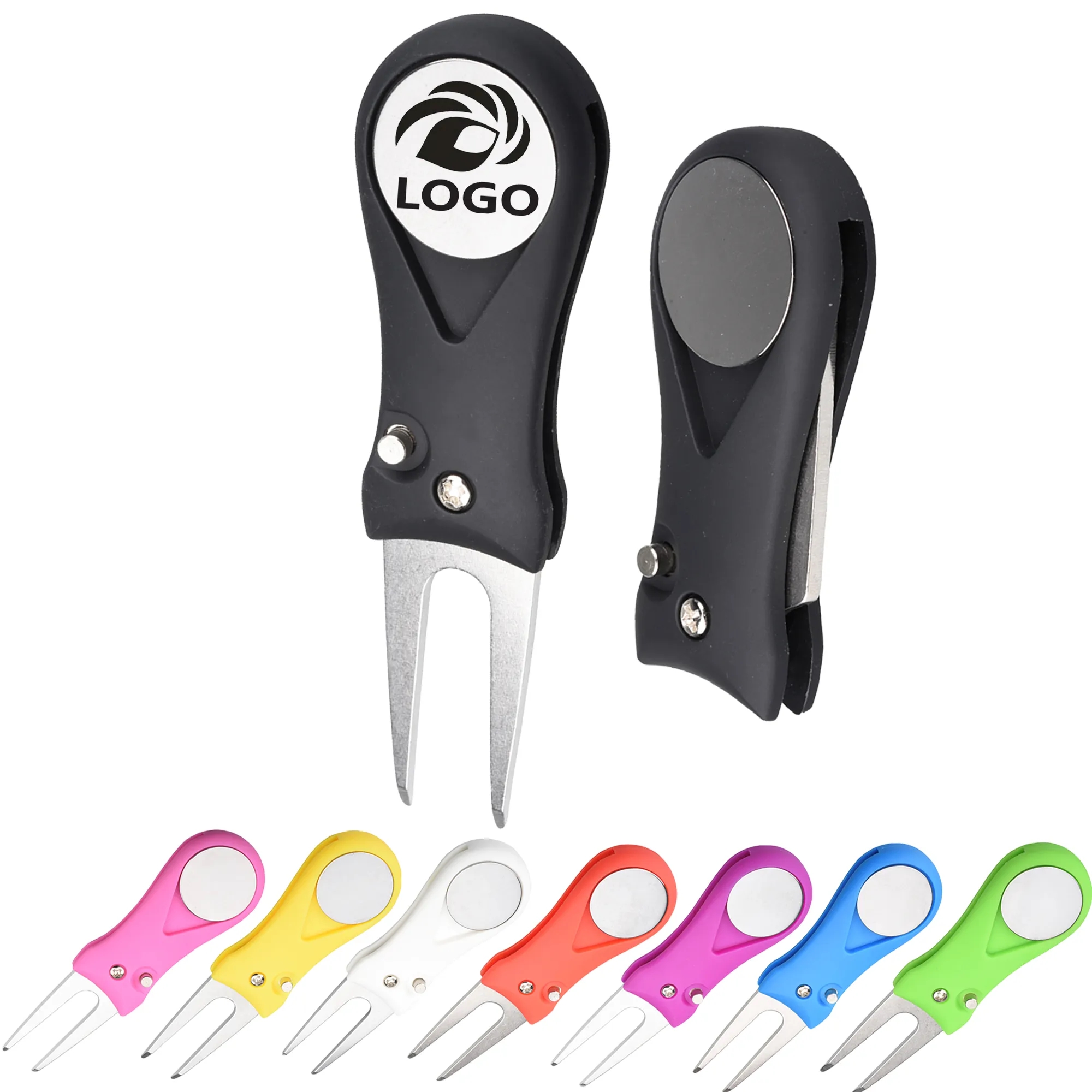 Foldable Golf Divot Tool Ball Marker 17