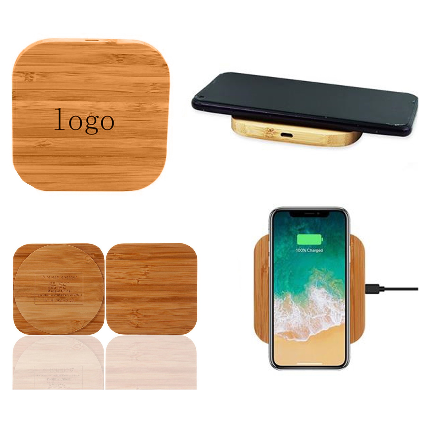 Bamboo Wireless Charger