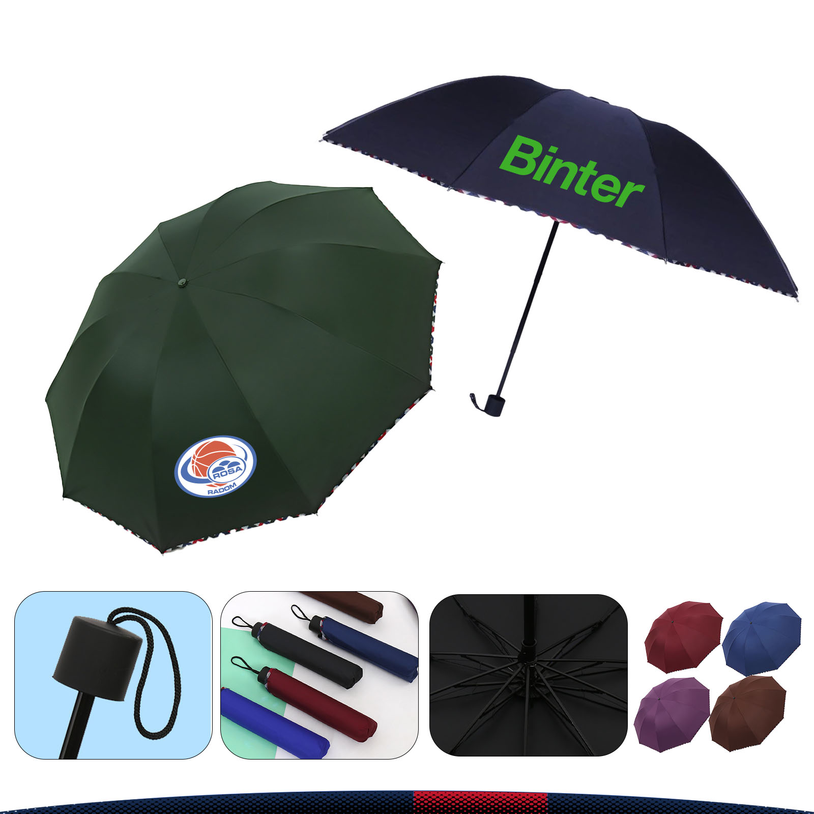 Riaky Collapsible Windproof Umbrella