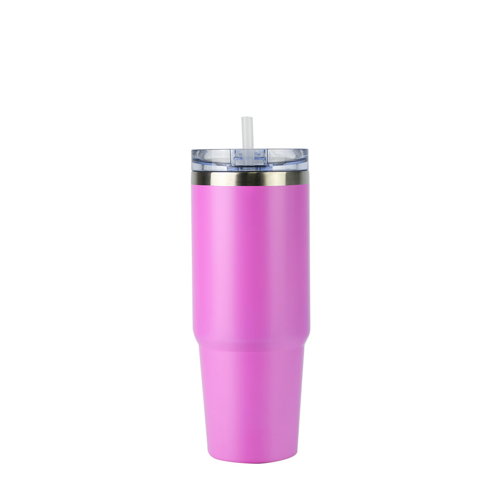 30oz SS/PP Tumbler with Straw 2