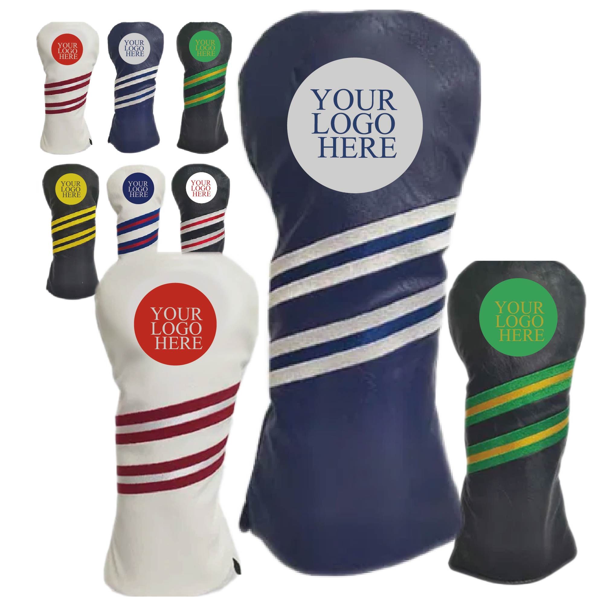 Full Color Designer Fairway Head Cover 6
