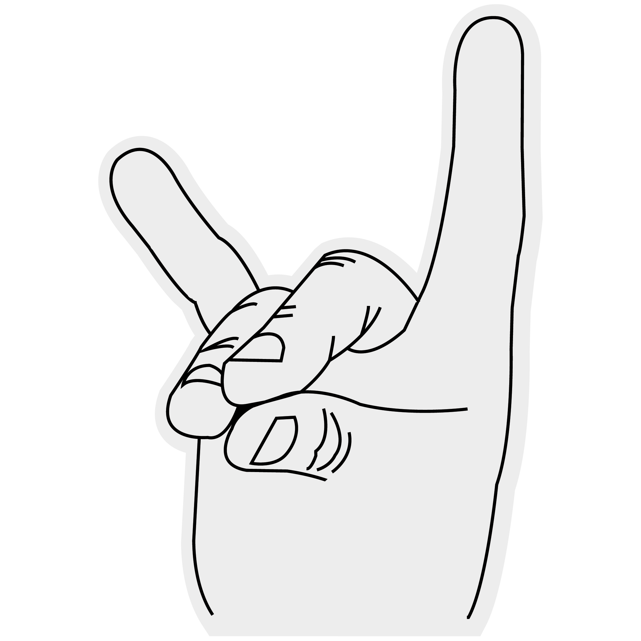 Antelope Horn Hand 71
