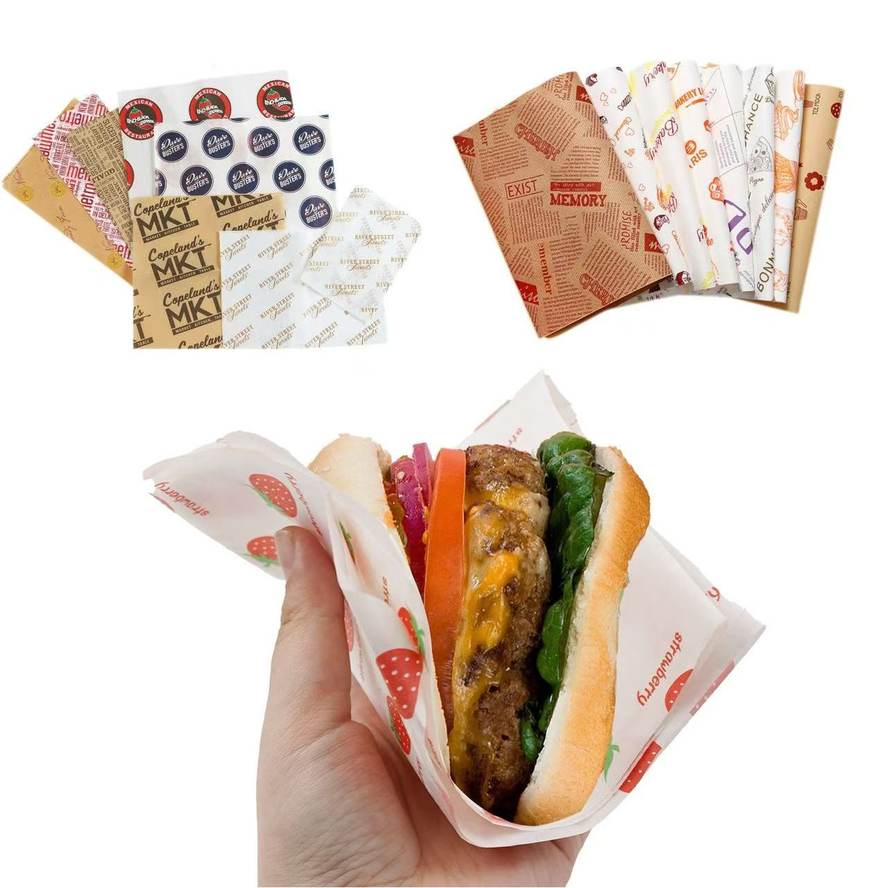 MOQ50 Fat-Resistant Food Packaging 3