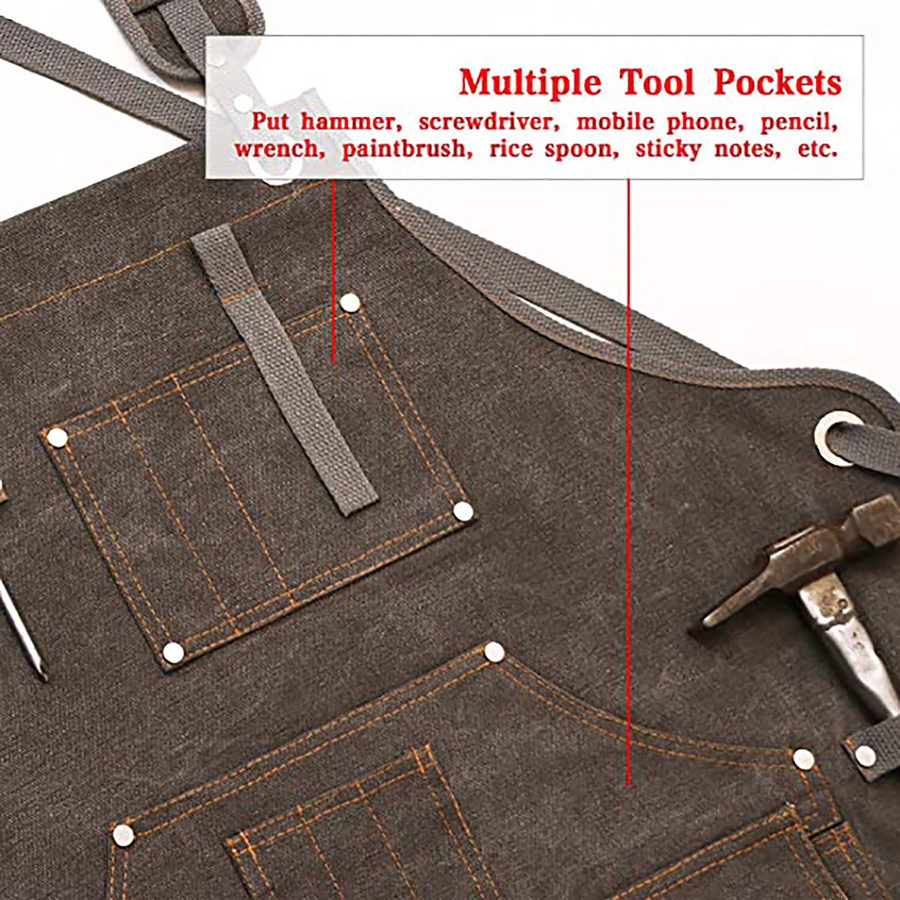Canvas Work Apron 7