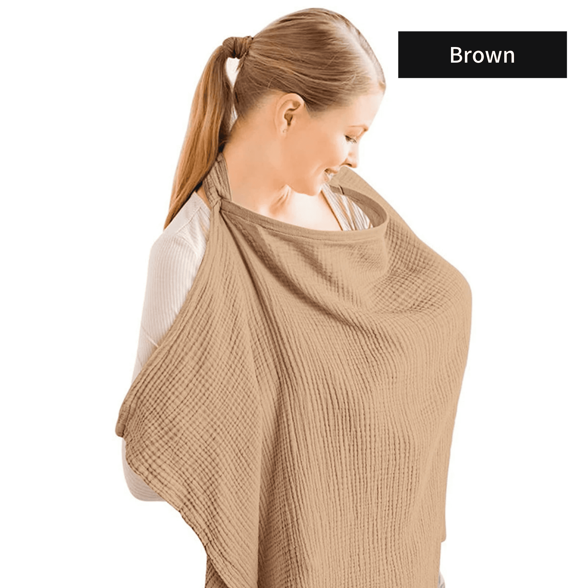 Premium Cotton Multi-Use Nursing Cover 13
