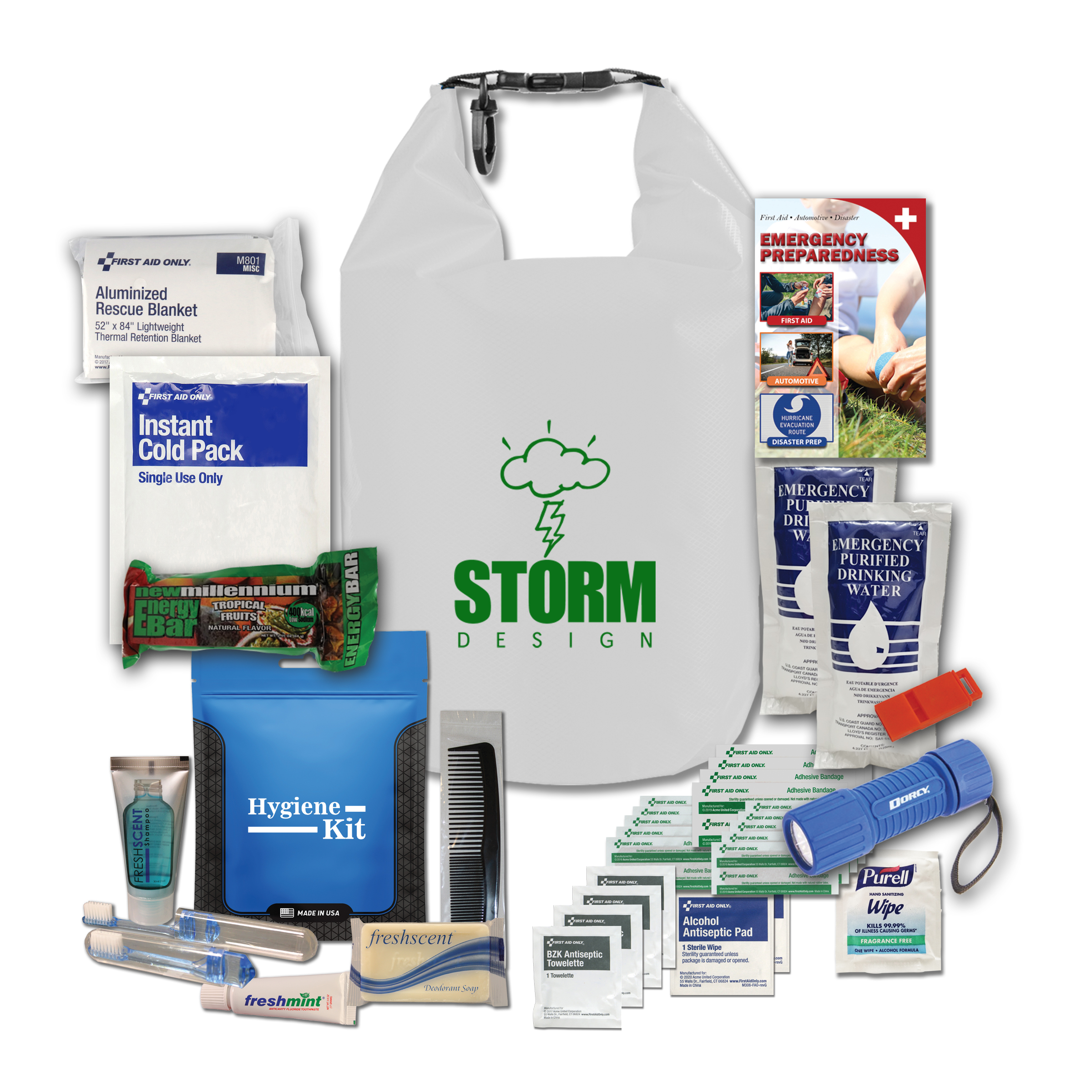 Dry Bag Survival First Aid Kit 10