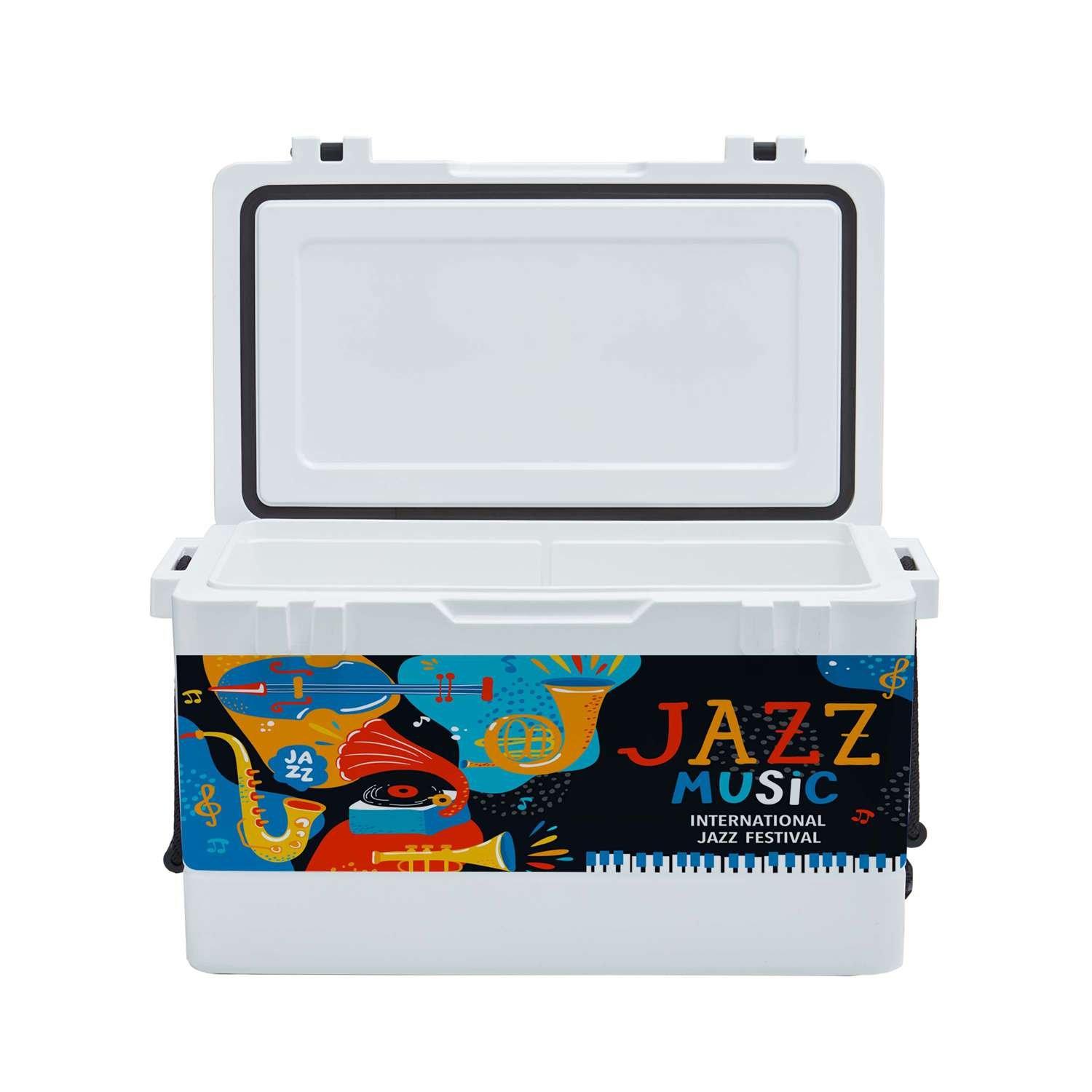 54QT Rotomolded Cooler, Wrap Graphic w/ Lid Decal 5