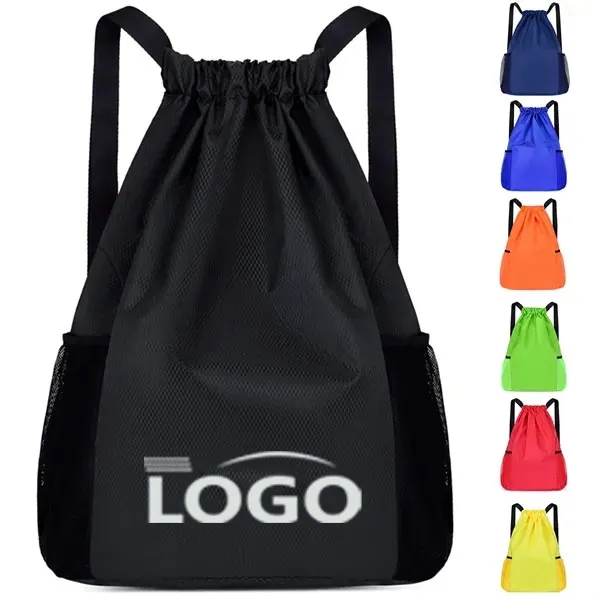 Oxford Fabric Drawstring Sports Backpack 9