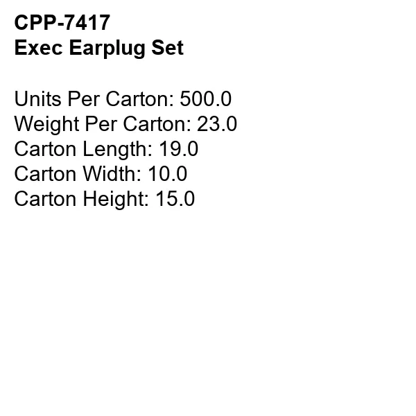 Exec Earplug Set 2