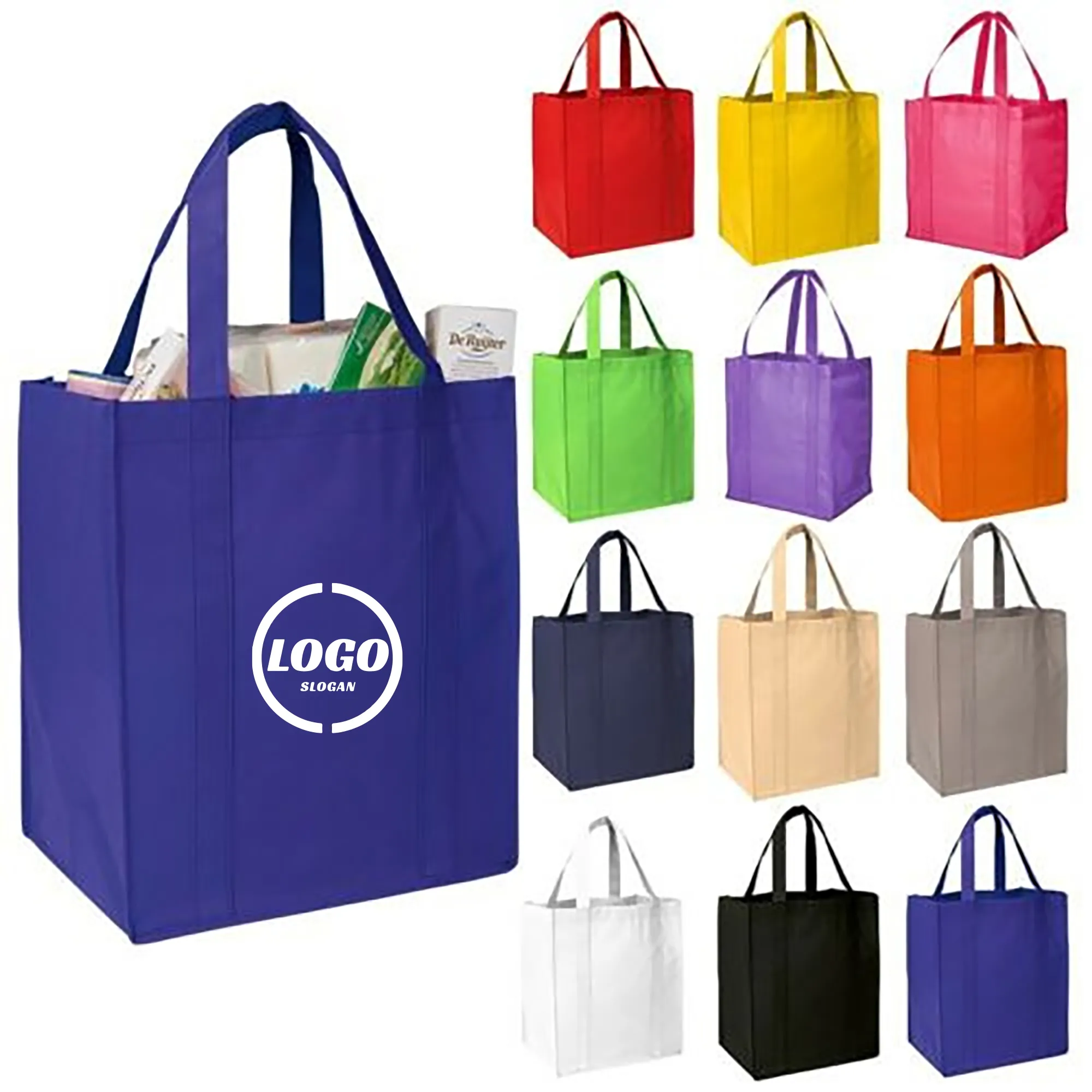 Long-Handled Thickened Non-Woven Handbag 15
