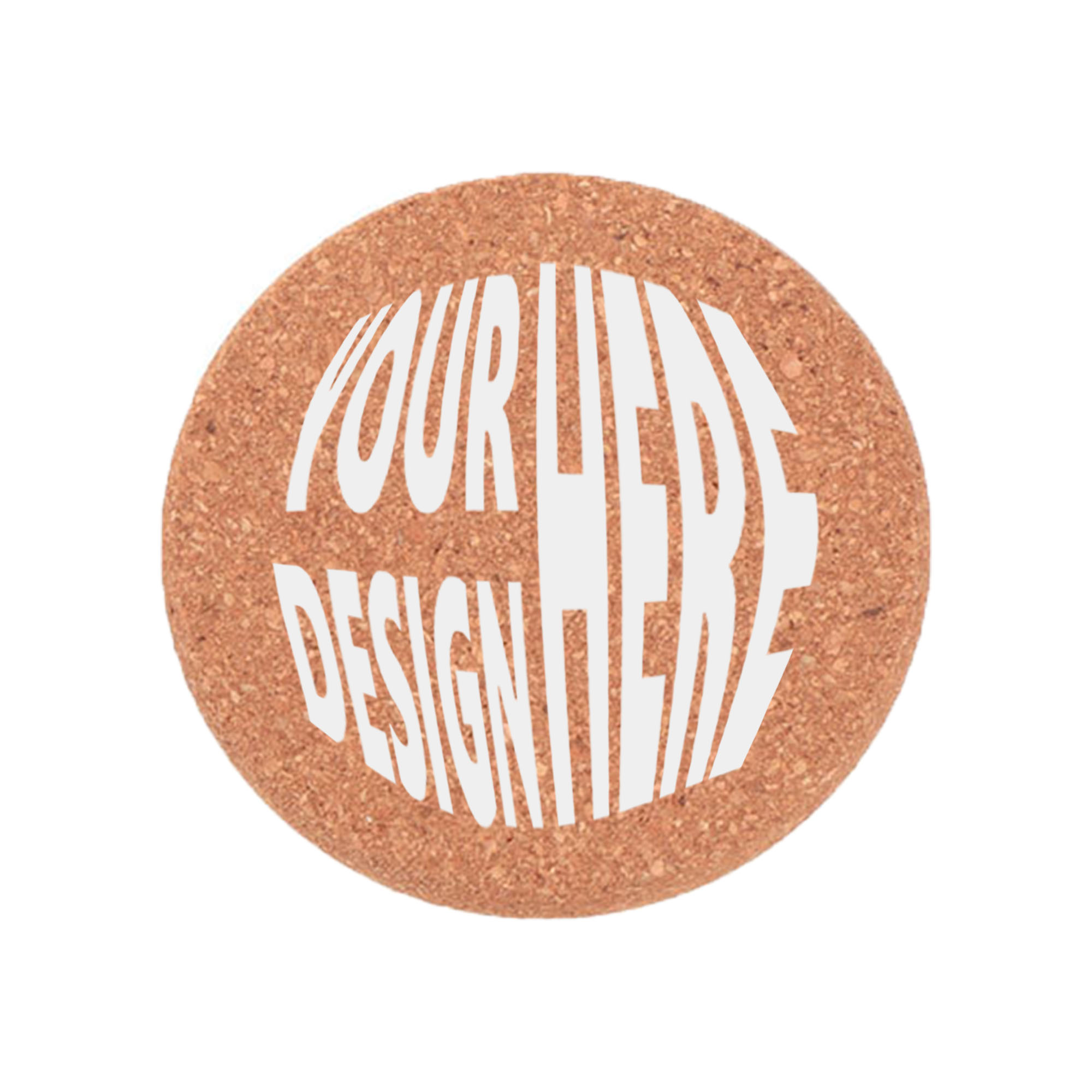 Elegant Cork Coaster Set