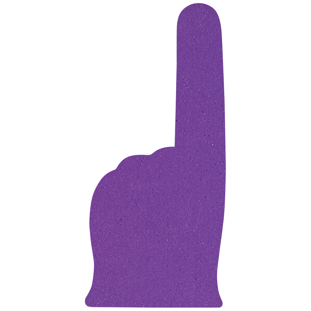 18" Classic #1 Foam Finger 54
