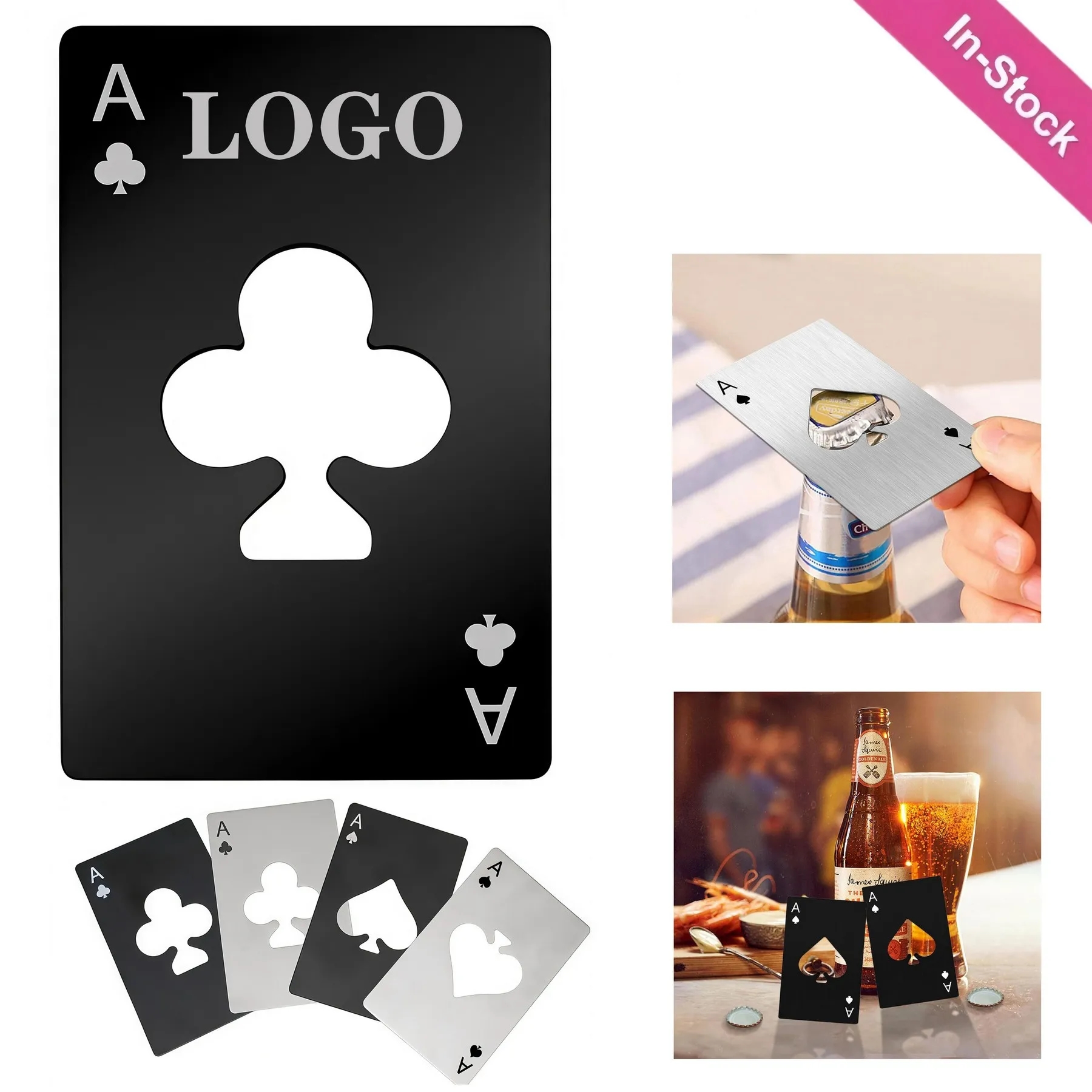 Poker Bottle Opener