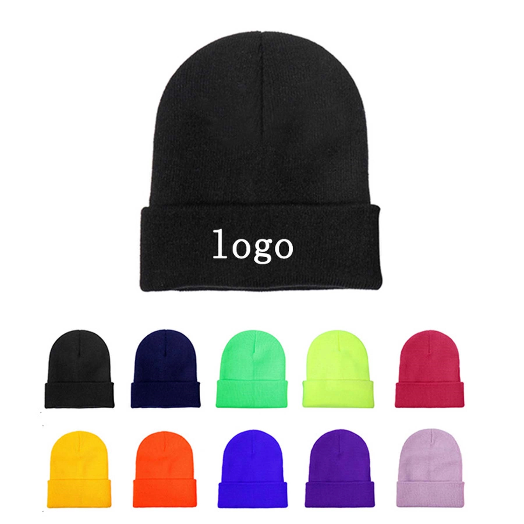 Solid Color Knitted Hat
