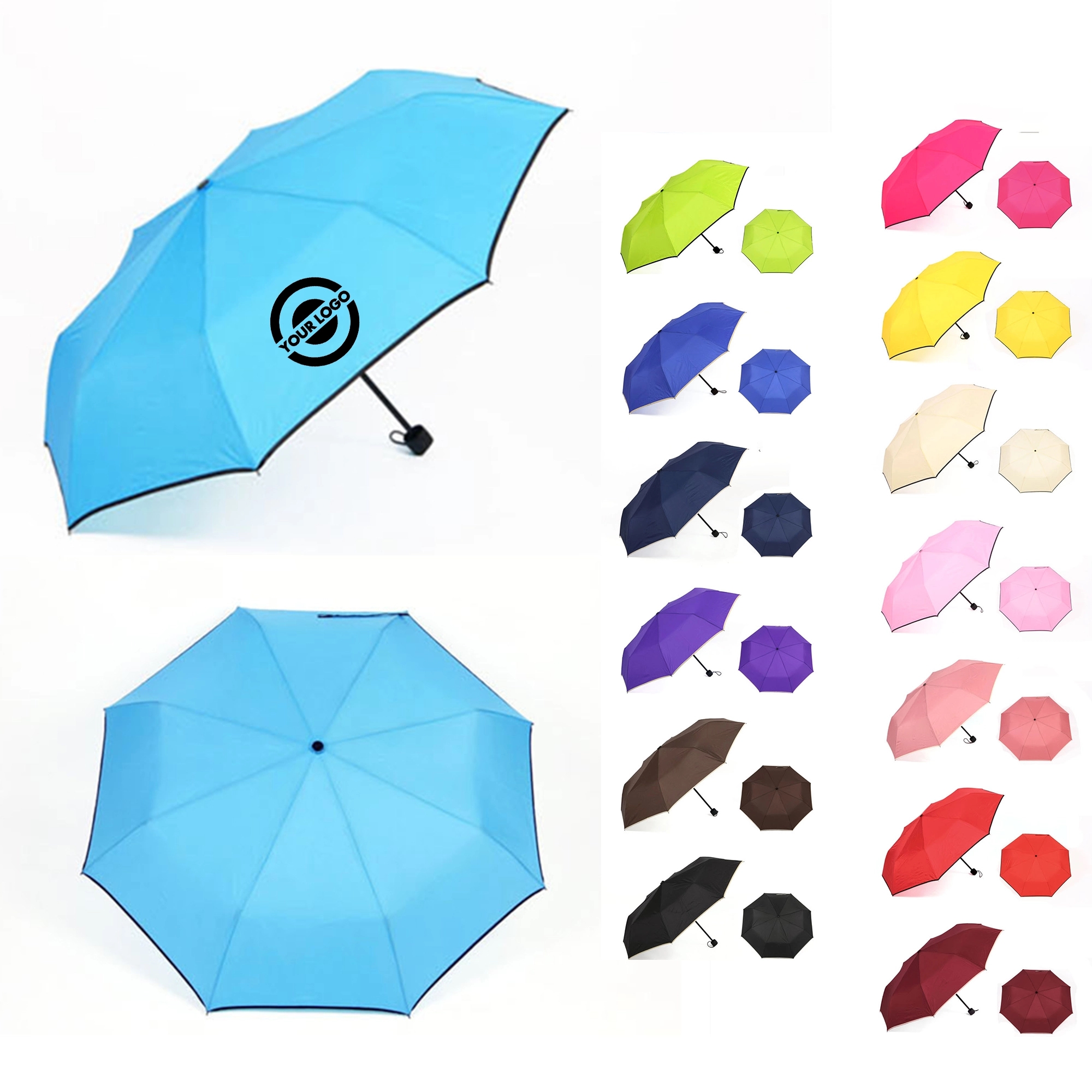 Telescopic Inversion Umbrella MOQ 50PCS
