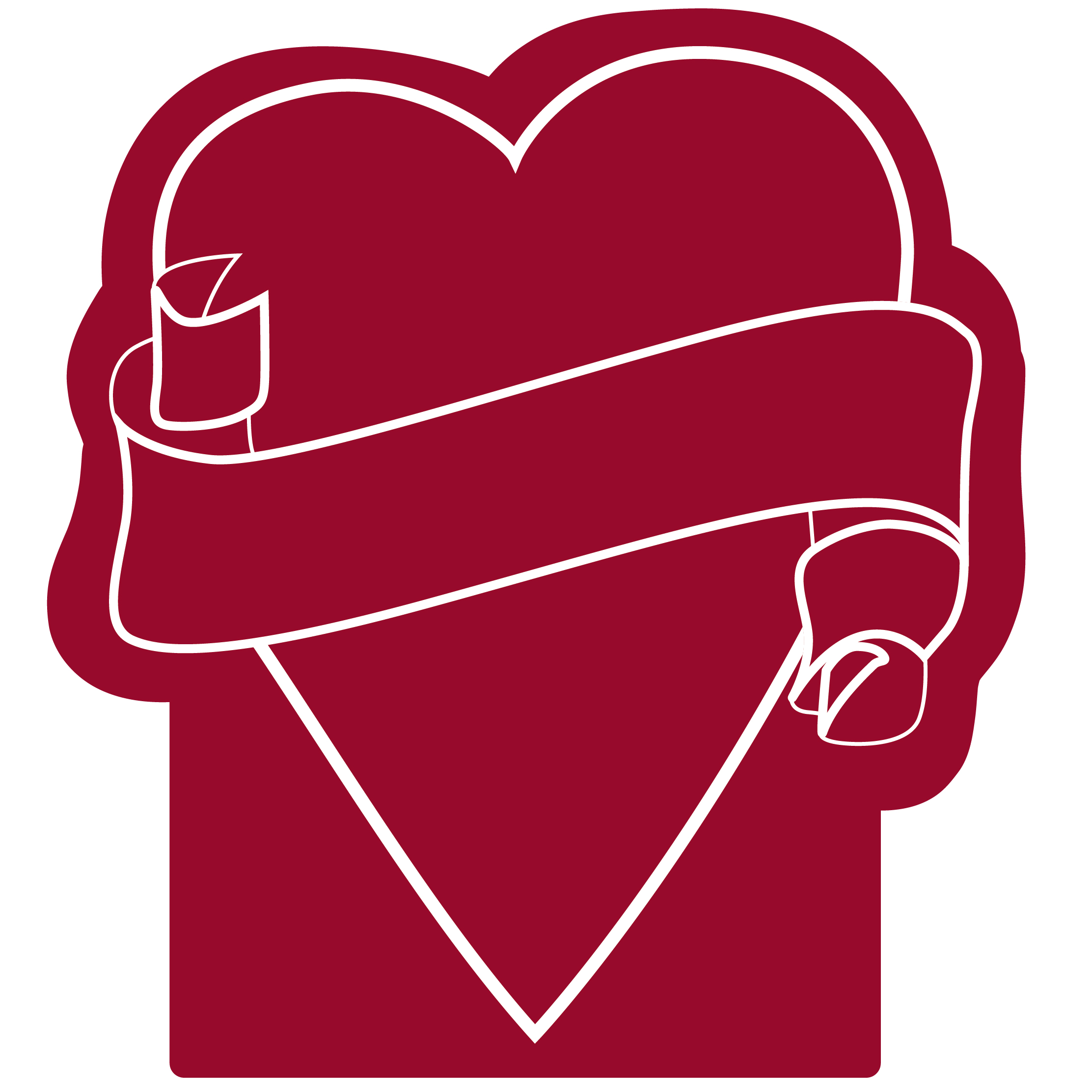 Foam Heart Mitt 57