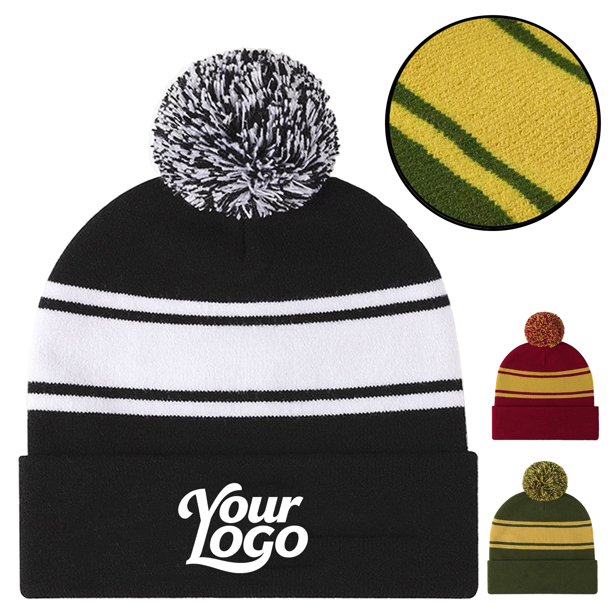 Knit Cuff Beanie Cap