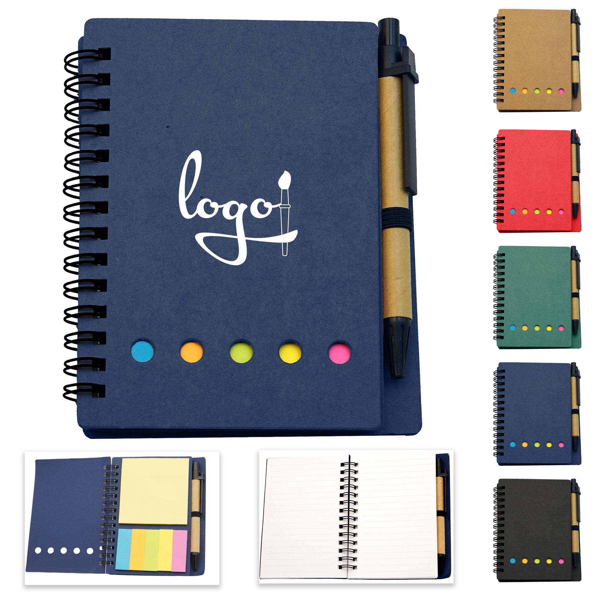 Notepad with Sticky Notes