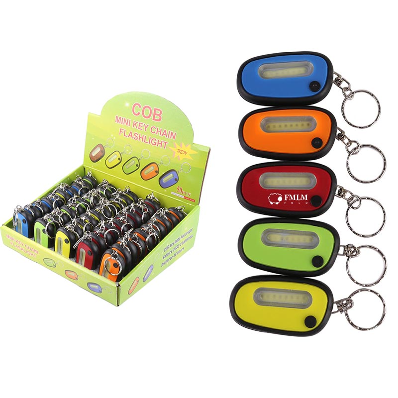 COB Flashlight Keychain