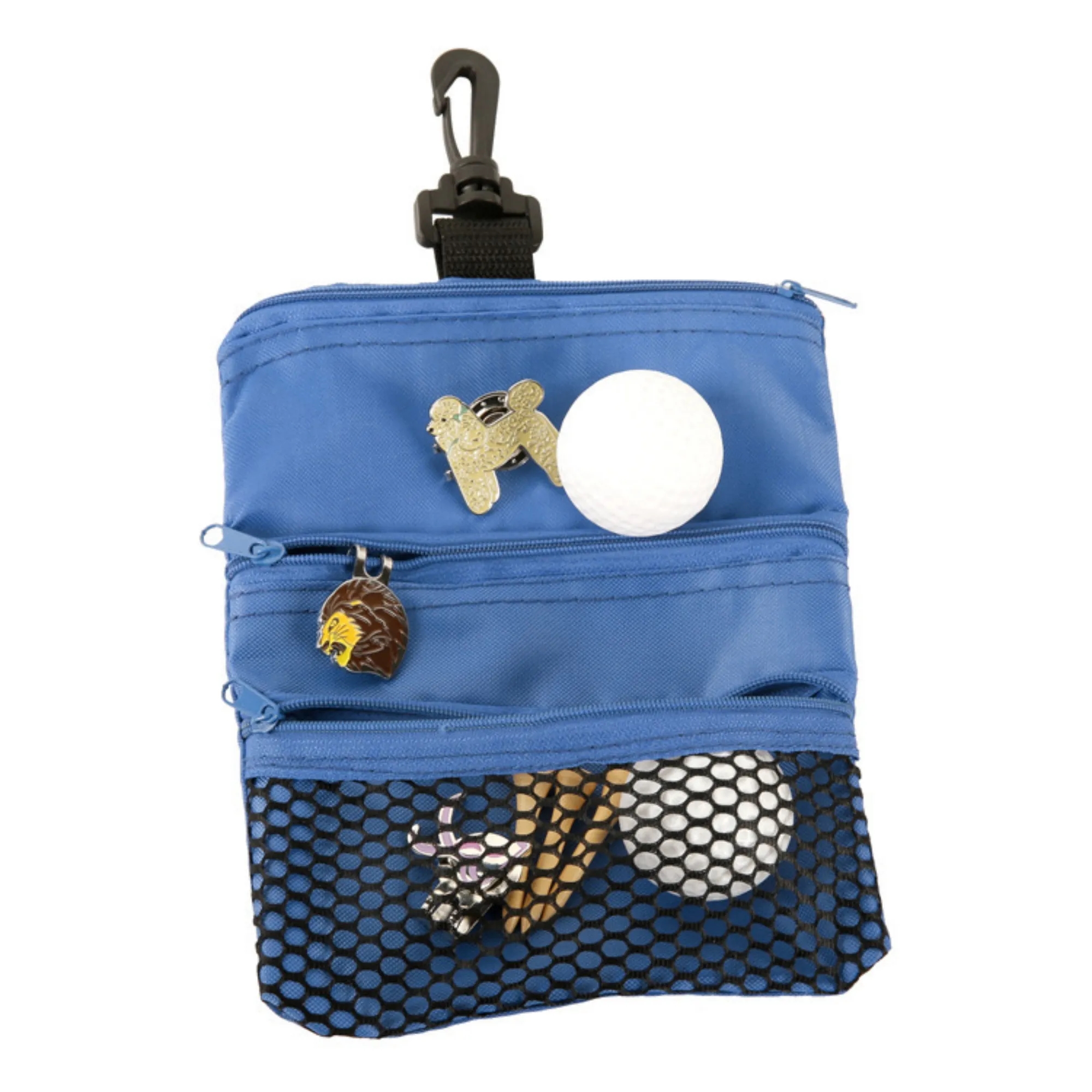 MOQ 100 Golf Ball Bag With Clip 10