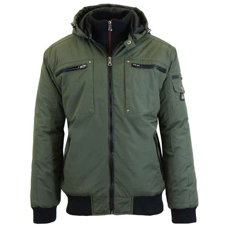 Men's Heavyweight Jackets Olive S-2XL 3