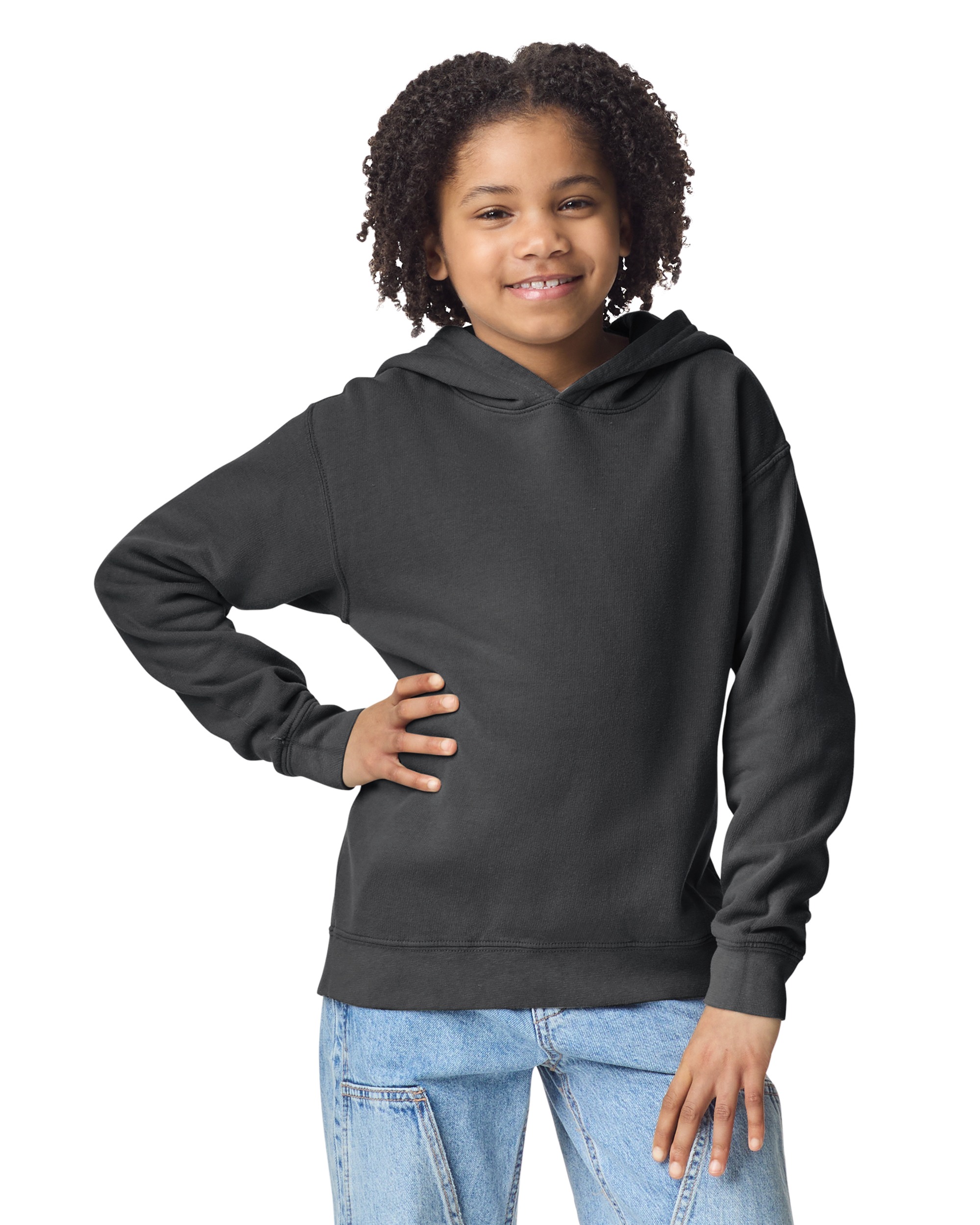 Lightweight Youth Hooded Sweatshirt