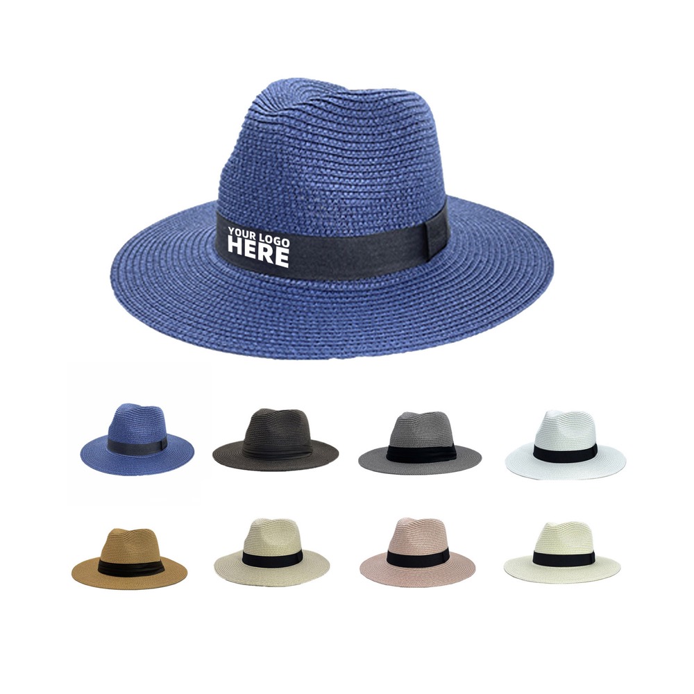 UV Bucket Straw Hat