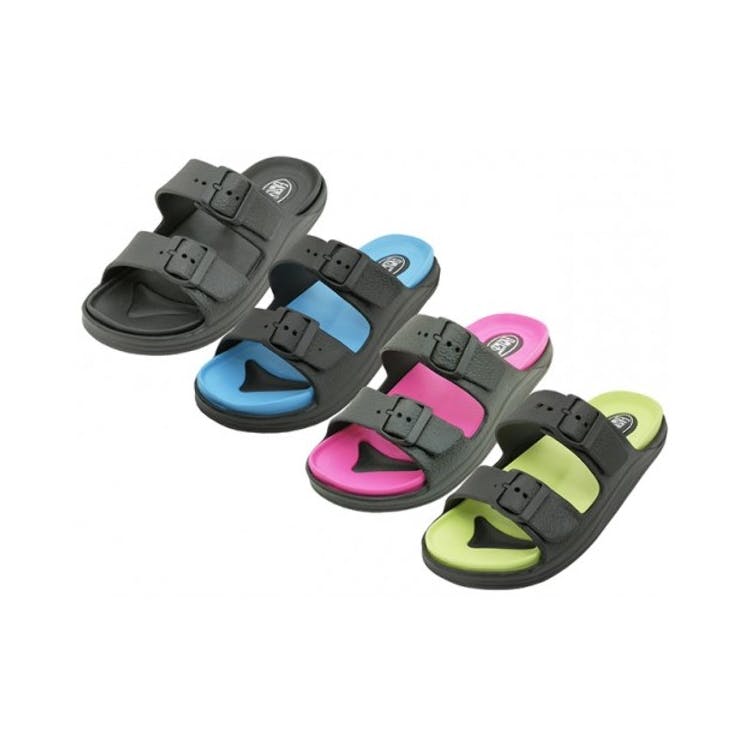 Women's Double Strap Sandals - 4 Colors Sizes 6-11 3