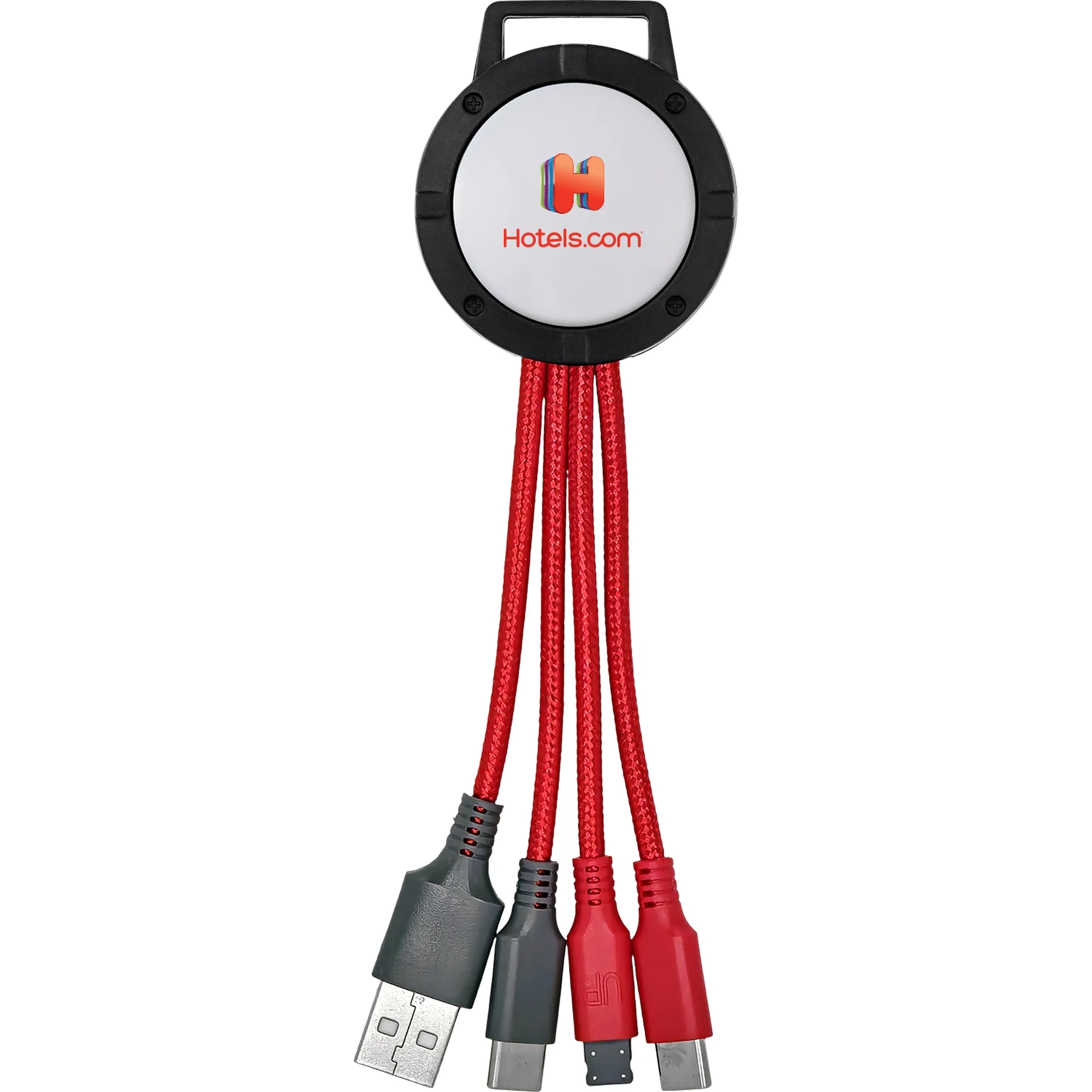 Vivid Dual Input 3-in-1 Colorful Charging Cable 1