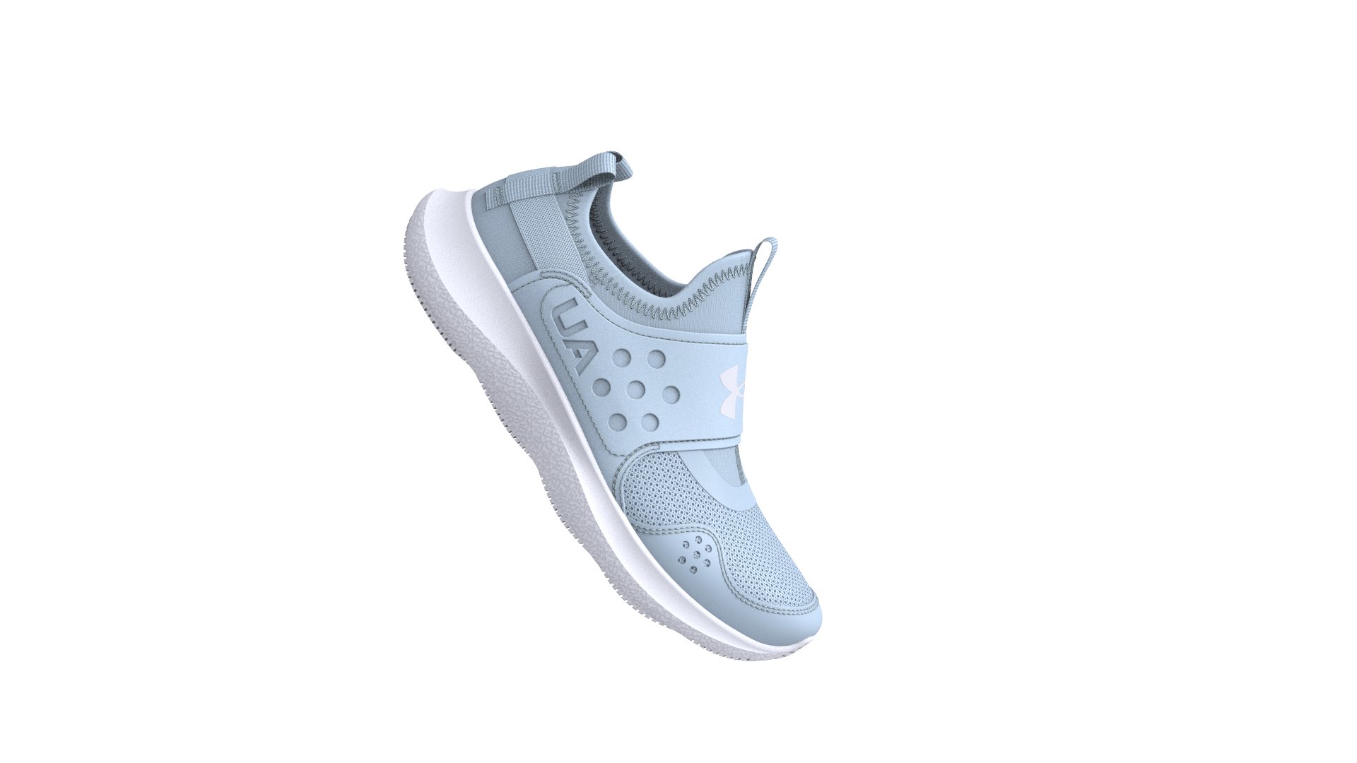 UA Runplay Girls' Pre-School Running Shoes 13