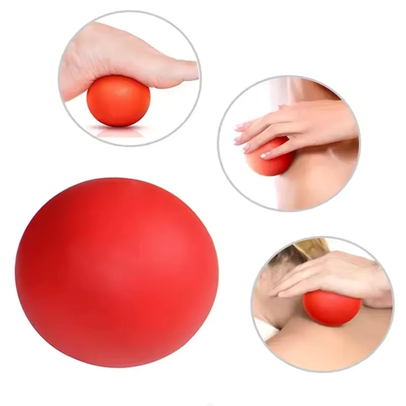 Silicone Rubber Physical Massage Therapy Ball 5