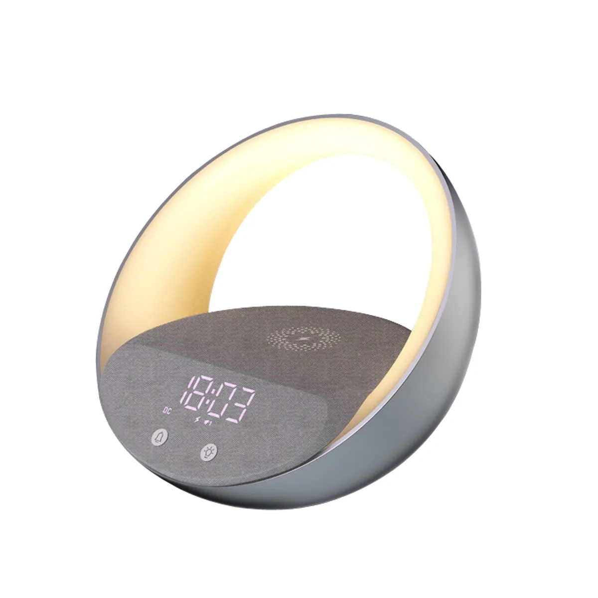 Table Lamp Speaker With Wireless Charger