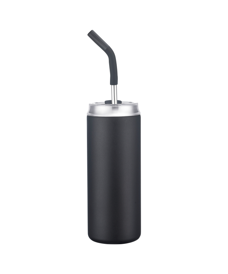 Union Printed - 20 oz Vacuum Tumbler Can w/ Straw - Full Color 12
