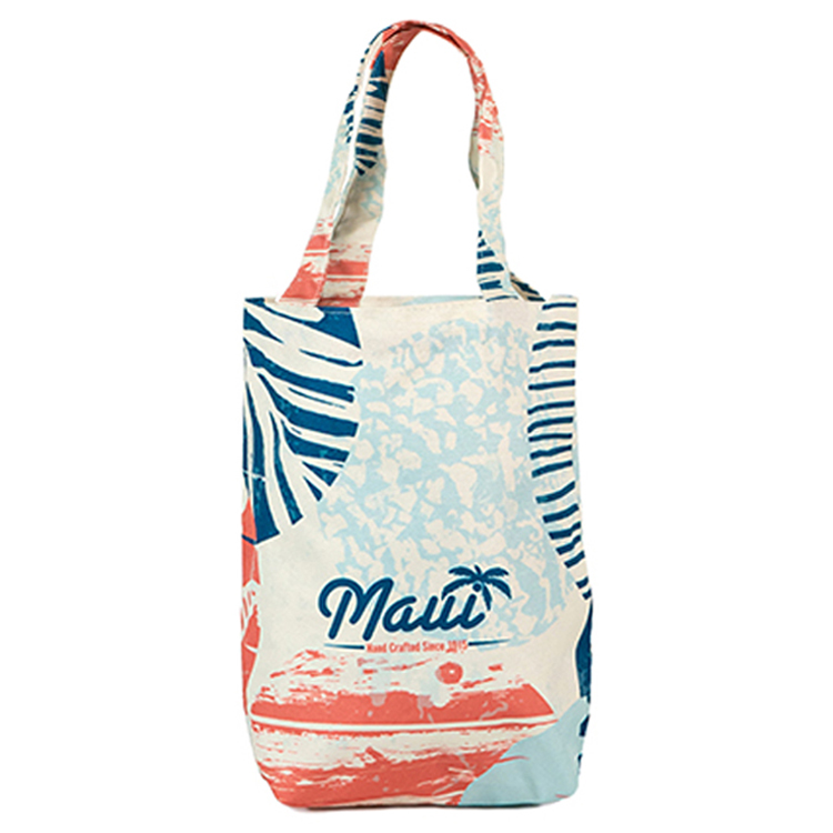 Small Tall Gusset Tote (11"H x 10"W x 2"D) 2