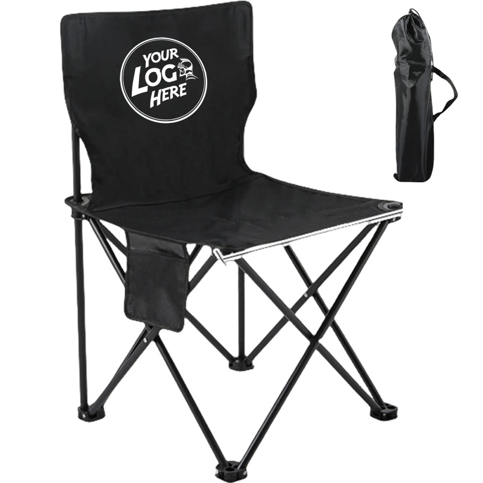 Enhanced Outdoor Extra-Large Oxford Cloth Camp Folding Chair