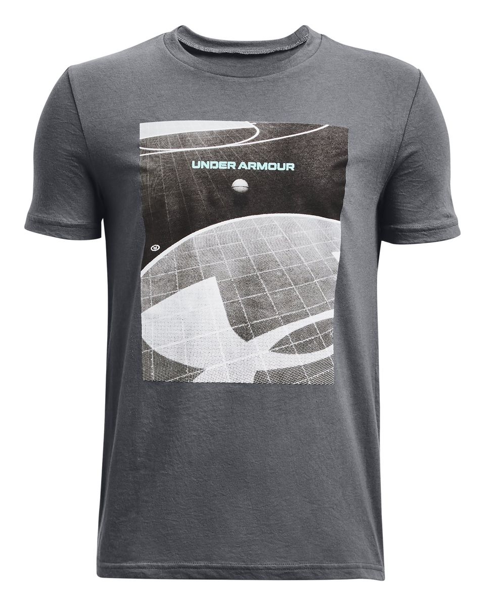 UA Basketball Outside Boys' Short Sleeve 6
