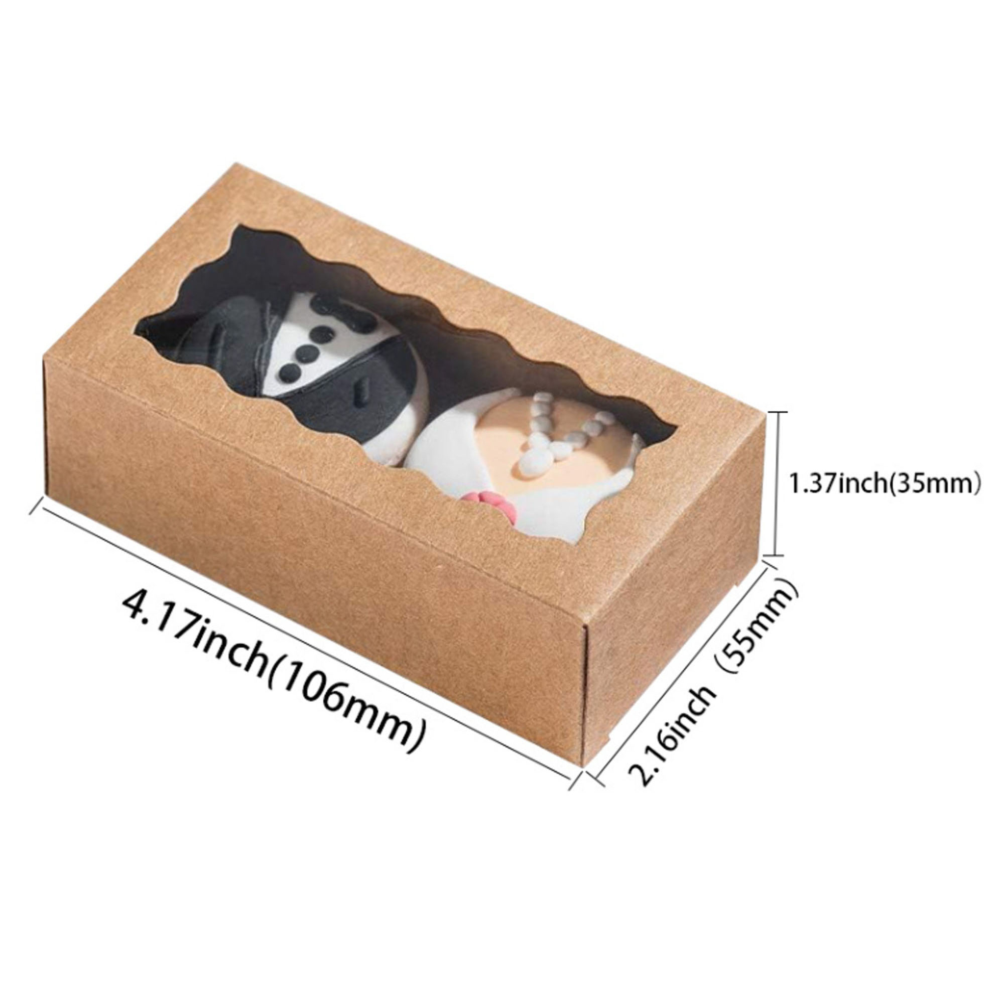 Sturdy Kraft Paper Box for 2 Macarons ?C Sustainable & Elegant 10
