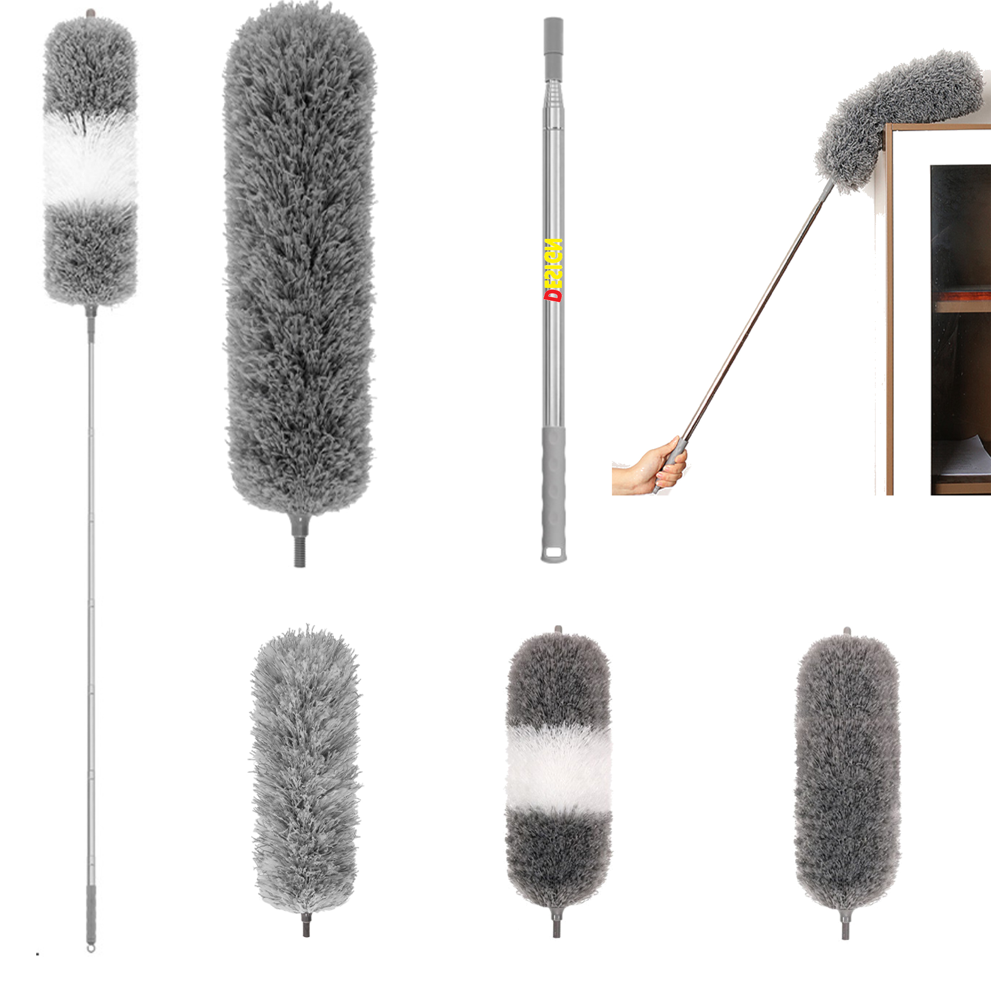 Full Color Microfiber Washable Cleaning Duster MOQ 50 4
