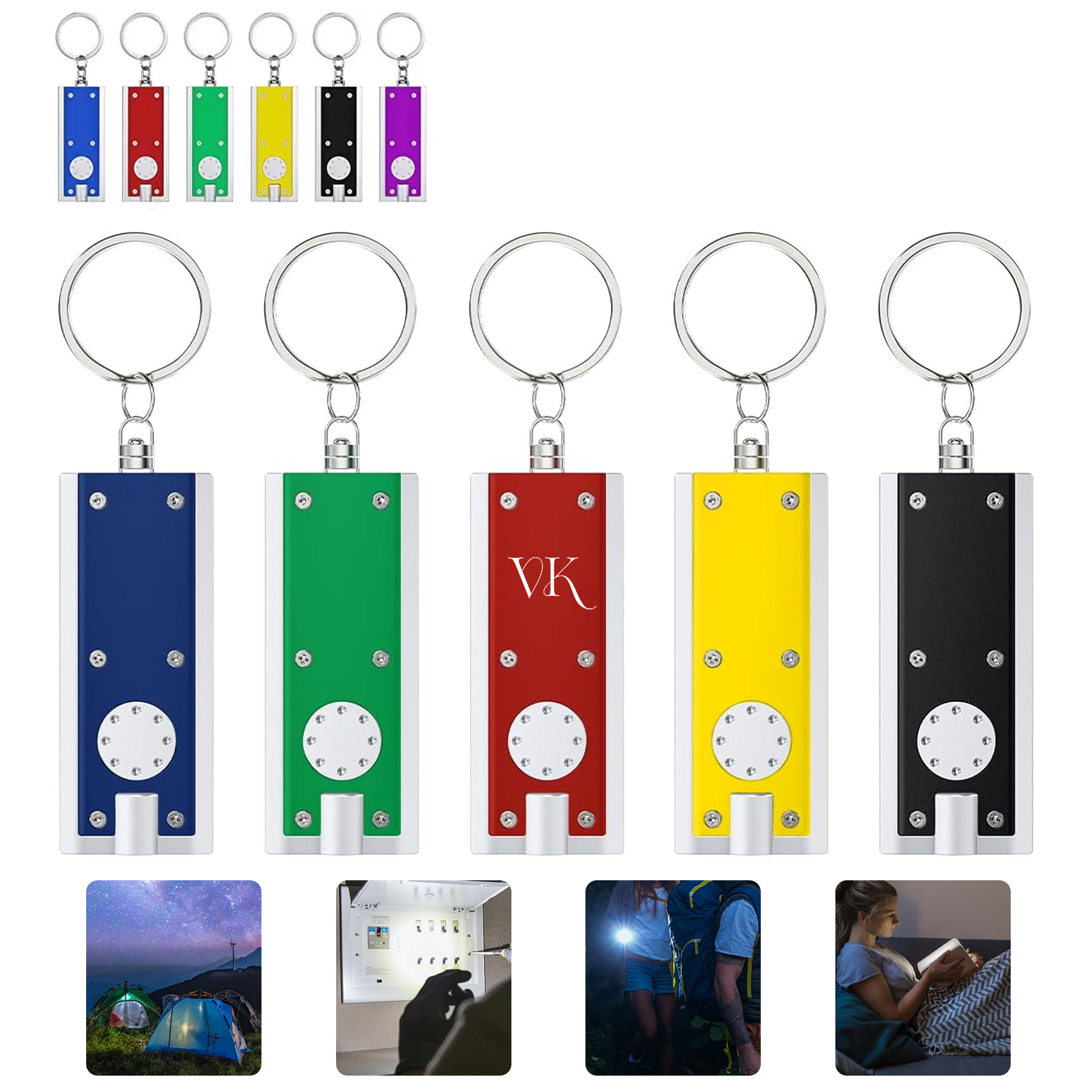 LED Keychain Flashlight Mini 6