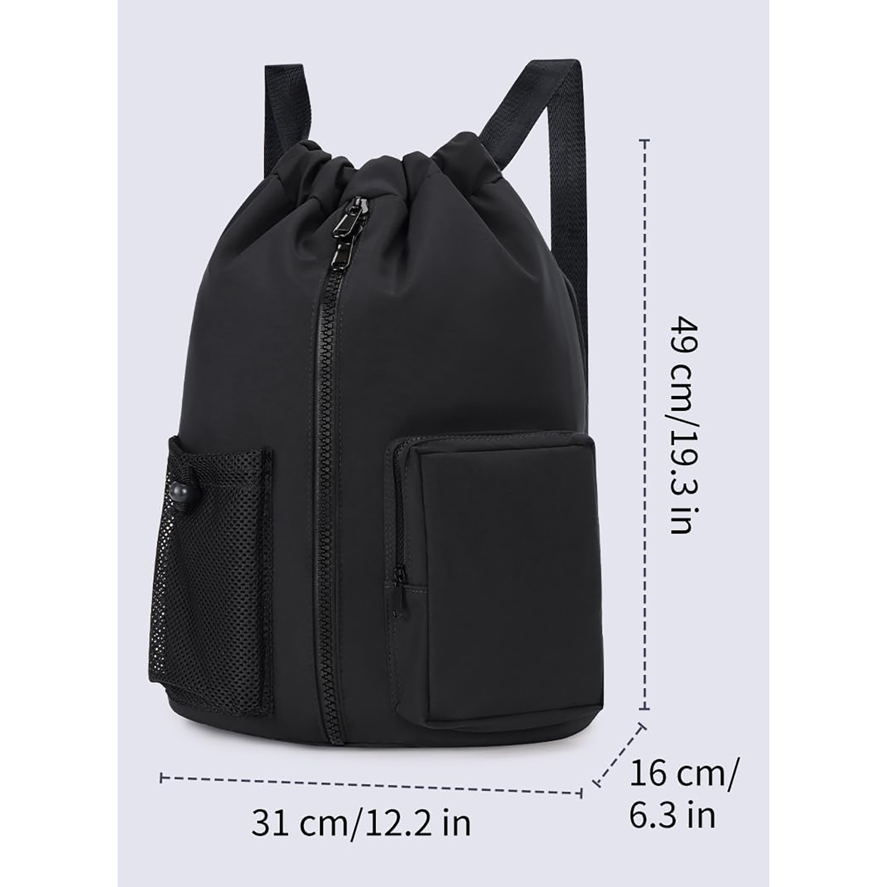 Drawstring Backpack withWater Resistant 5