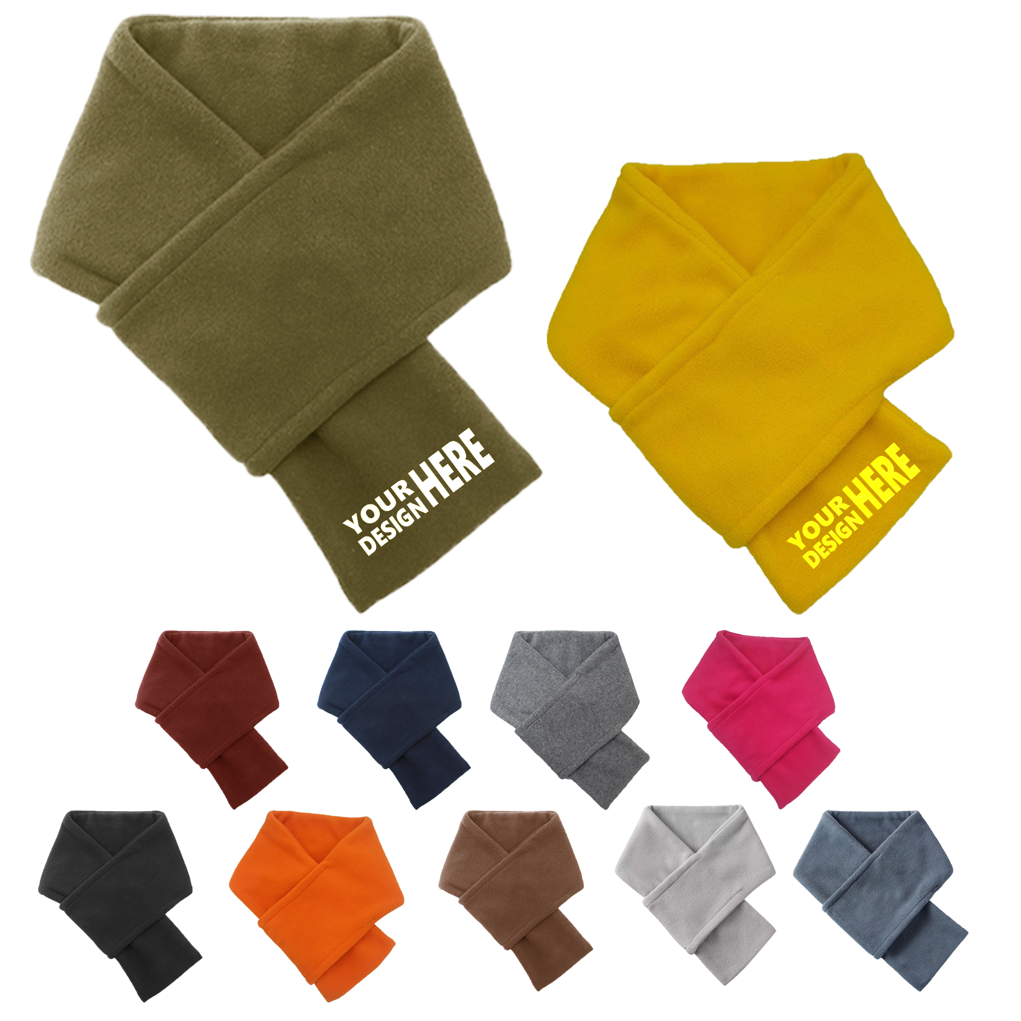 Cold Proof Warm Fleece Scarf 4