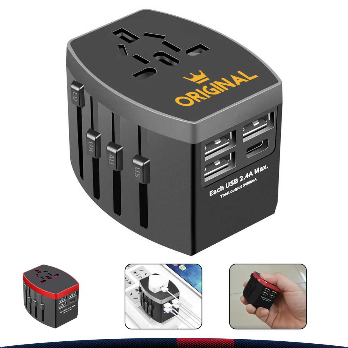 Imperial Travel Adapter