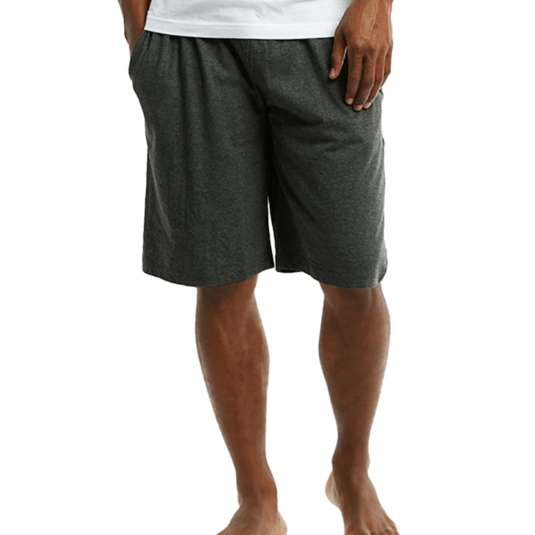 Men's Knitted Pajama Shorts - 3XL Charcoal Gray 3