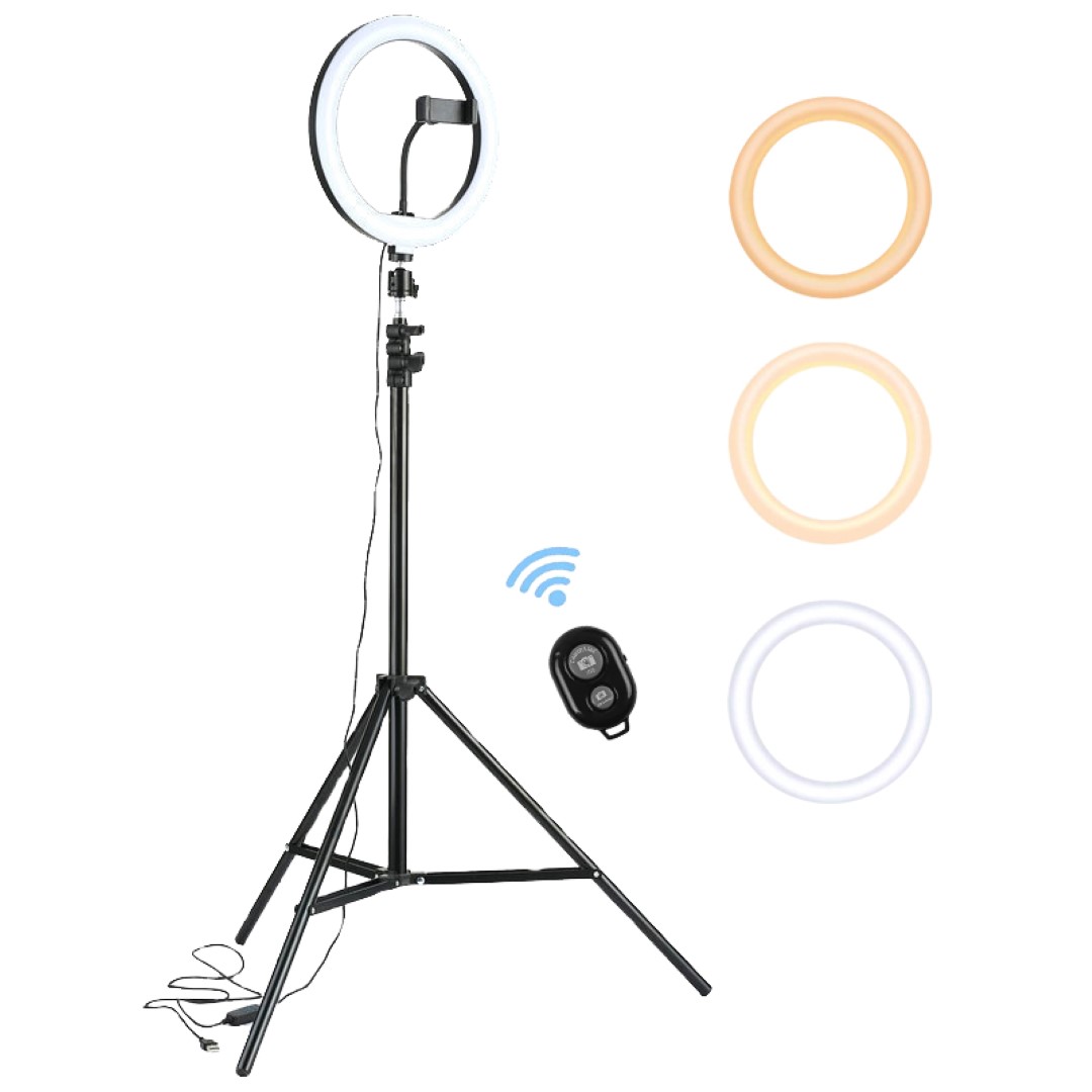 LED Selfie Ring Light with Tripod Stand